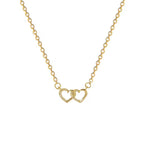 OW Opaline Necklace – Necklace by Olluwa, 18k gold-plated stainless steel, close-up pendant detail