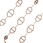 OW Emilia Bracelet – Bracelet by Olluwa, 18k gold-plated stainless steel, close-up detail
