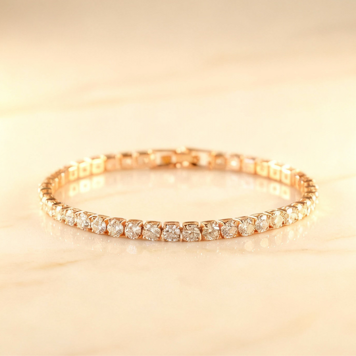 OW Heir Bracelet – Bracelet by Olluwa, 18k gold-plated stainless steel