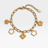 LUCKY DAISY CHARM BRACELET