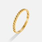 OW Renee Bracelet – Bracelet by Olluwa, 18k gold-plated stainless steel