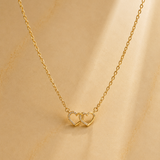 OW Opaline Necklace – Necklace by Olluwa, 18k gold-plated stainless steel