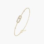 OW Atlas Bracelet – Bracelet by Olluwa, 18k gold-plated stainless steel, styled on wrist