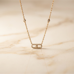 OW Atlas Necklace – Necklace by Olluwa, 18k gold-plated stainless steel