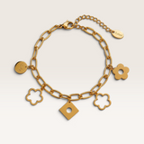 LUCKY DAISY CHARM BRACELET