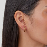 OW Solyn Earring – Earrings by Olluwa, 18k gold-plated stainless steel, close-up detail