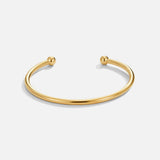 OW Penelope Bracelet – Bracelet by Olluwa, 18k gold-plated stainless steel, bangle detail