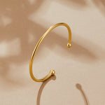 OW Penelope Bracelet – Bracelet by Olluwa, 18k gold-plated stainless steel, close-up detail