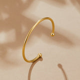 OW Penelope Bracelet – Bracelet by Olluwa, 18k gold-plated stainless steel, close-up detail
